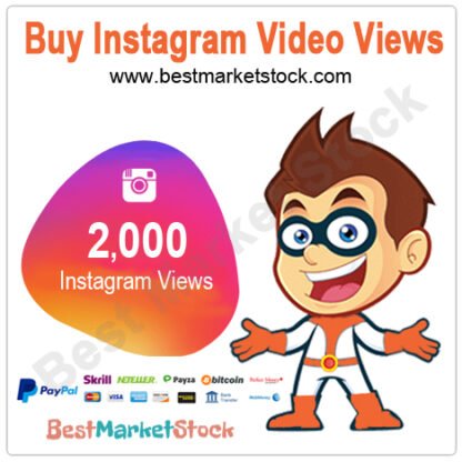 2000 Instagram Video Views