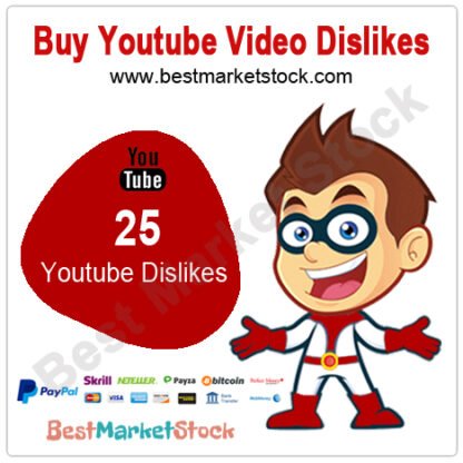 25 Youtube Dislikes