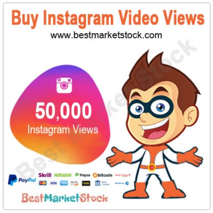 50000 Instagram Video Views